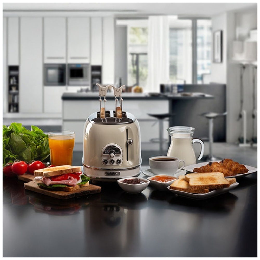 Tostadora Ariete Vintage 2 Rebanadas Bahias Beige - Image 7