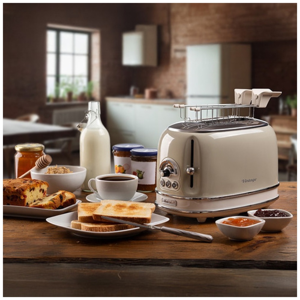 Tostadora Ariete Vintage 2 Rebanadas Bahias Beige - Image 6