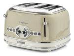 Tostadora Ariete Vintage 4 Rebanadas Bahias Beige