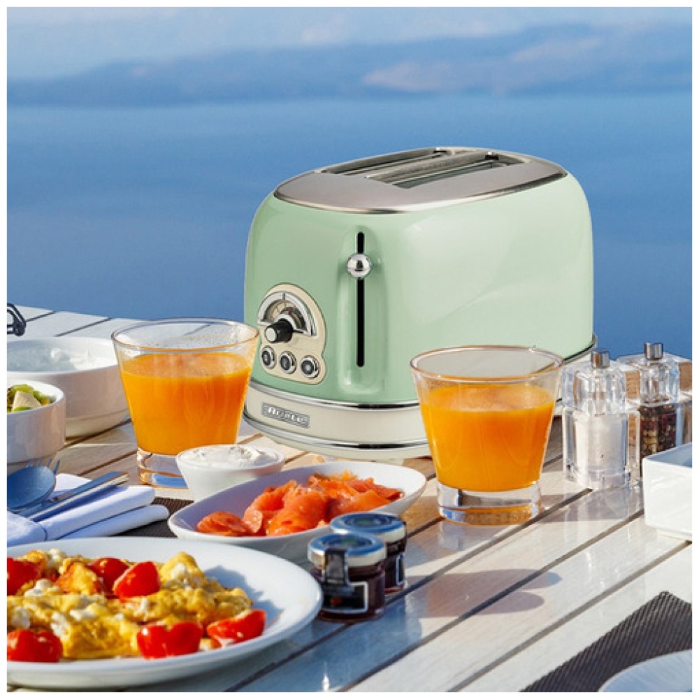 Tostadora Eléctrica Ariete Vintage Green, 6 Niveles, 220 V - Image 8