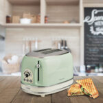Tostadora Eléctrica Ariete Vintage Green, 6 Niveles, 220 V - Image 2