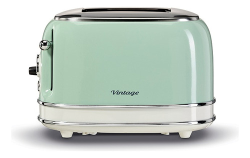 Tostadora Eléctrica Ariete Vintage Green, 6 Niveles, 220 V