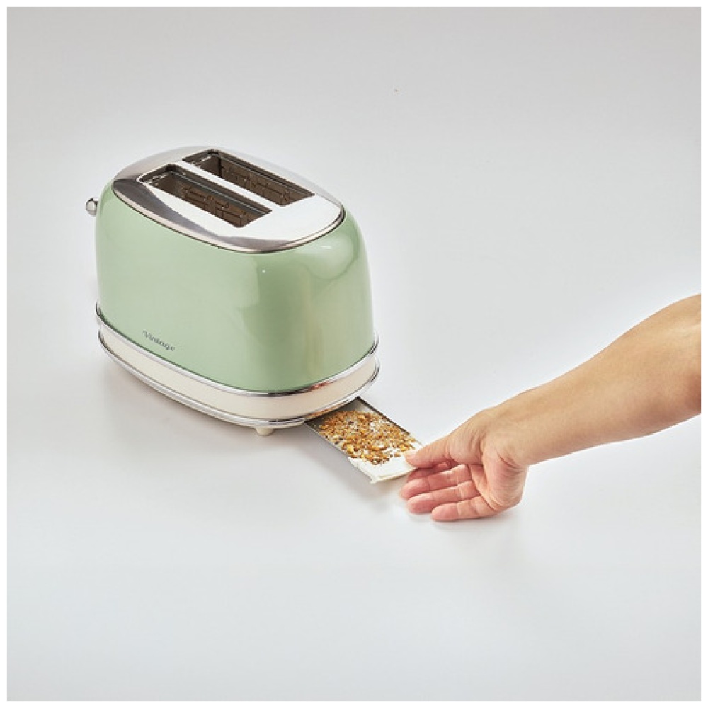 Tostadora Eléctrica Ariete Vintage Green, 6 Niveles, 220 V - Image 3