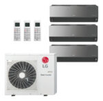 Multi Split LG Artcool Inverter 3000f + 3000f + 4500f F/c Negro