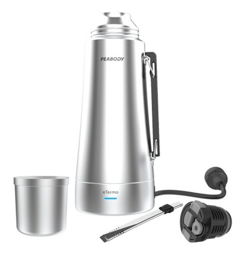 Termo Electrico De 1 Litro Peabody E-termo Pe-eta1001s Inox Silver - Image 8