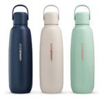 Botella Térmica Sodastream Fizz&go All Metal 0.9l Sand | Conserva Gas Y Temperatura - Image 4