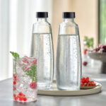 Twinpack Duo Glass 2 Botellas De Vidrio 1l Sodastream Negro - Image 2