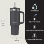Vaso Termico 1180ml Acero Inoxidable Street Contigo Negro Dark Stone - Image 3