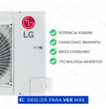 Aire Acondicionado LG Split Inverter Frío/calor 9000 Frigorías Blanco Avnw36gm1s0 - Image 8