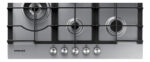 Anafe A Gas Samsung Na75j3030as 5 Hornallas Gris Color Plateado - Image 3