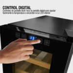 Cava Para Vinos Microsonic 12 Botellas C/ Estantes De Madera - Image 5