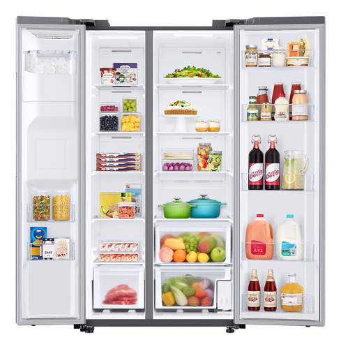 Heladera_Side_By_Side_Samsung_716l_Rs27t5200s9_Color_Refined_Inox_D_949073-MLA84845784025_052025-O.jpg Heladera Side By Side Samsung 716l Rs27t5200s9 Color Refined Inox - Image 3