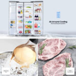 Heladera Side By Side Samsung 716l Rs27t5200s9 Color Refined Inox - Image 4