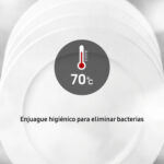 Lavavajilla Samsung 14 Cubiertos Silver Dw60m6050fs Plateado - Image 4