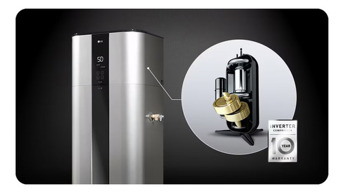 Termotanque LG Inverter Por Bomba De Calor 270 Litros A++ - Plateado - Image 8