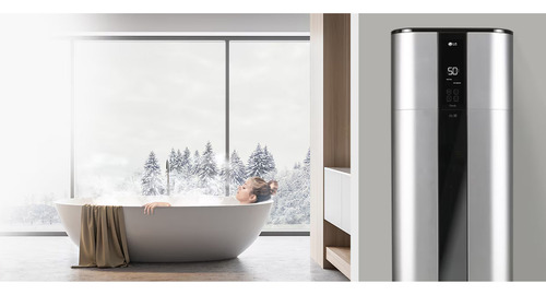 Termotanque LG Inverter Por Bomba De Calor 270 Litros A++ - Plateado - Image 3