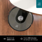 Aspiradora Robot Peugeot Niza Pv-r592 Wi-fi Gris 35w - Image 4