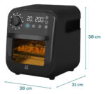 Freidora De Aire Peugeot Poitiers 12l 1800w Negra Horno Elec - Image 3