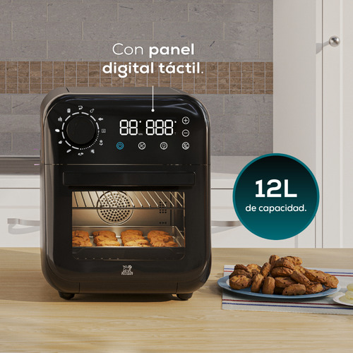 Freidora De Aire Peugeot Poitiers 12l 1800w Negra Horno Elec - Image 7