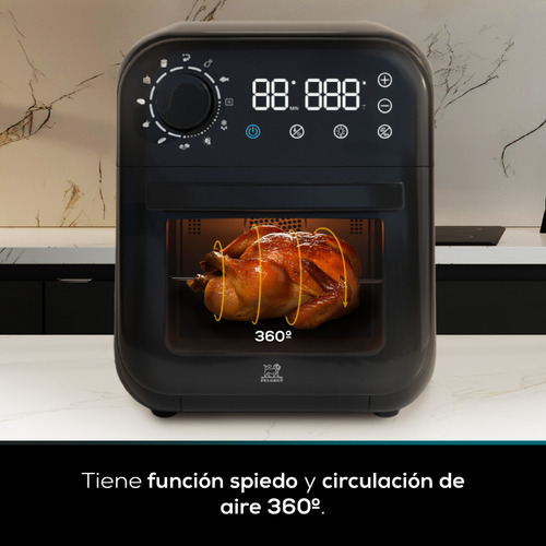 Freidora De Aire Peugeot Poitiers 12l 1800w Negra Horno Elec - Image 8