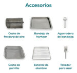 Freidora De Aire Peugeot Poitiers 12l 1800w Negra Horno Elec - Image 9