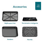 Freidora Peugeot Tours 10l 1700w Digital Multifunción Negra - Image 3