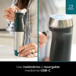 Licuadora De Mano Peugeot Nîmes 500w Inalámbrica Plateada - Image 8