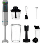 Licuadora De Mano Peugeot Nîmes 500w Inalámbrica Plateada