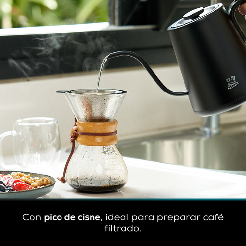 Pava Eléctrica Peugeot Brest Negra 800ml 1200w Digital - Image 5