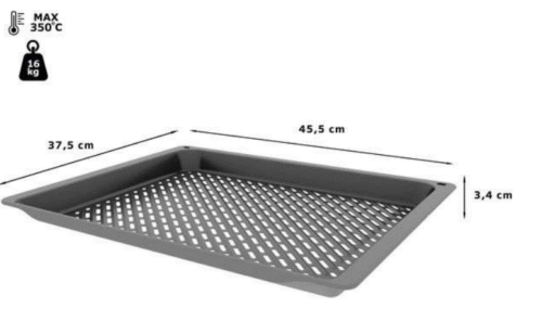 Bandeja AirFry Bosch para grillar y asar
