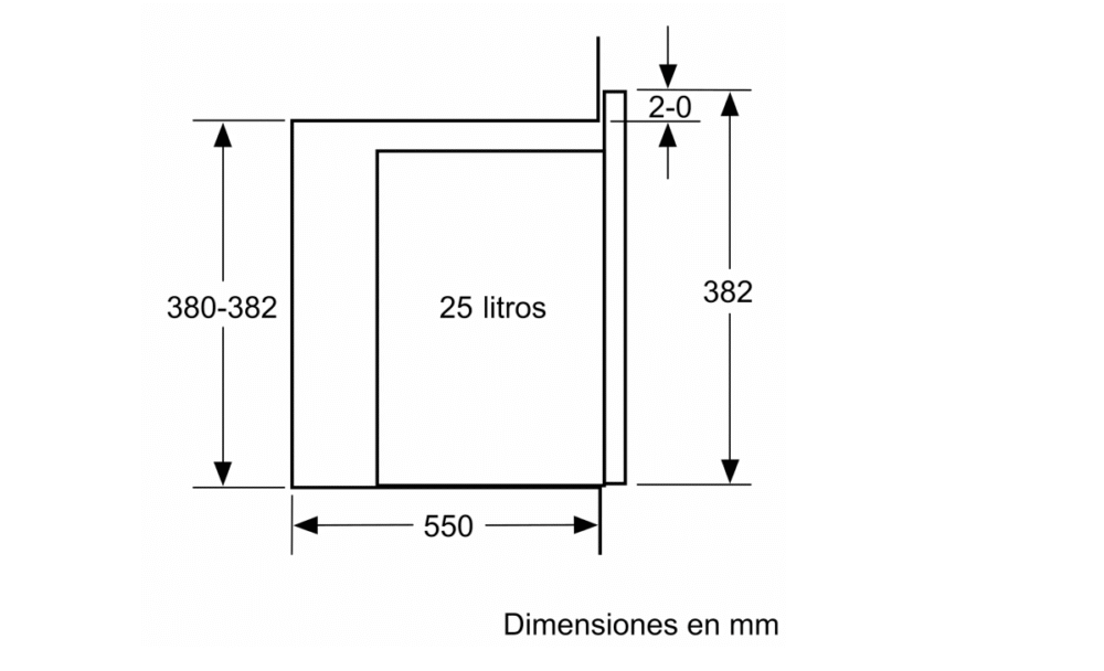 Microondas empotrable con grill Bosch - Image 6
