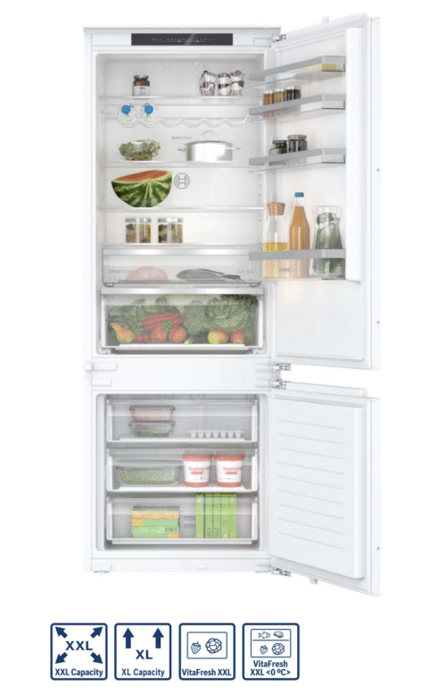 Heladera Combi Integrable Bosch XXL