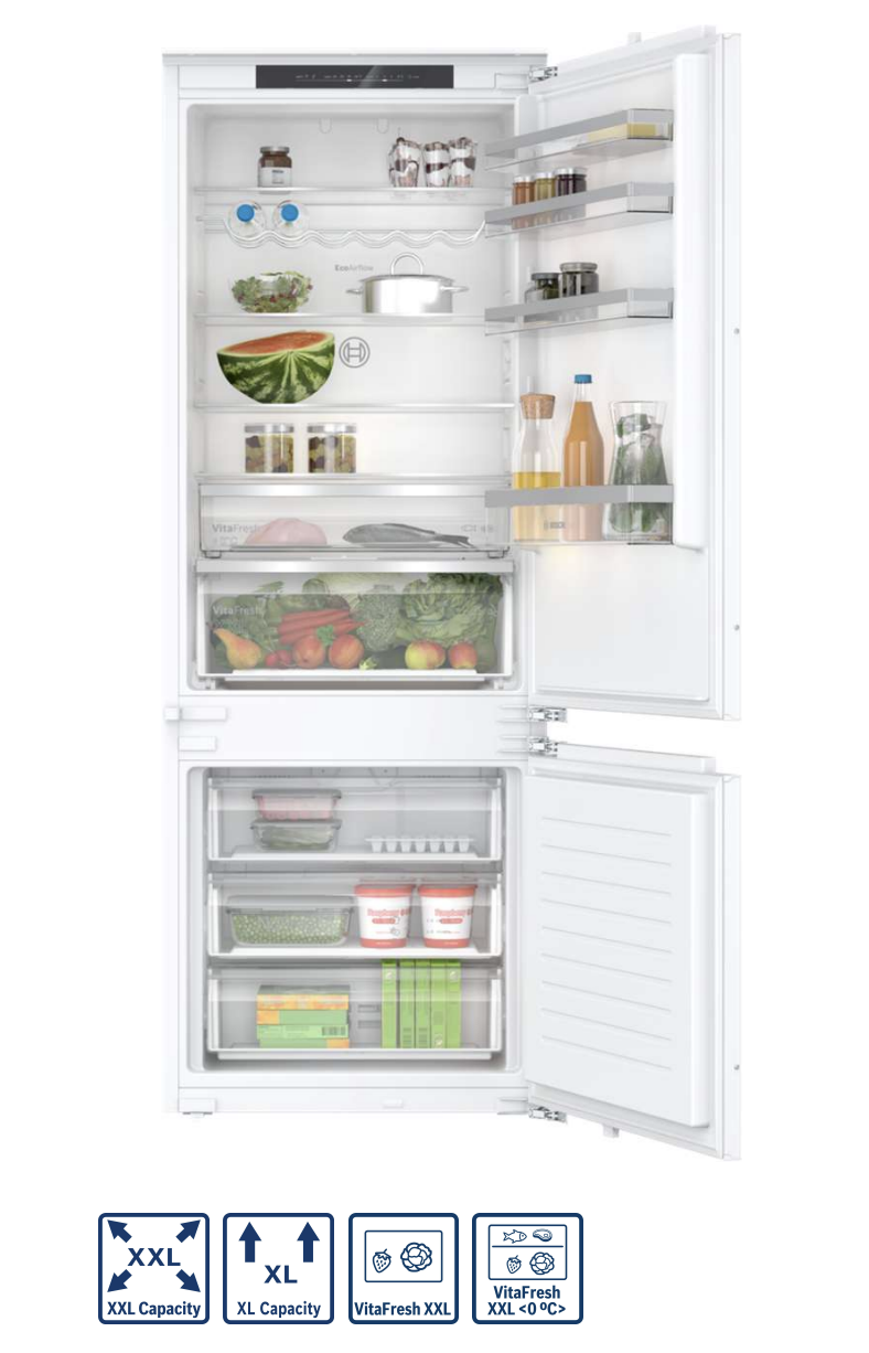 94KBN96VFE0 Heladera Combi Integrable Bosch XXL - Image 1
