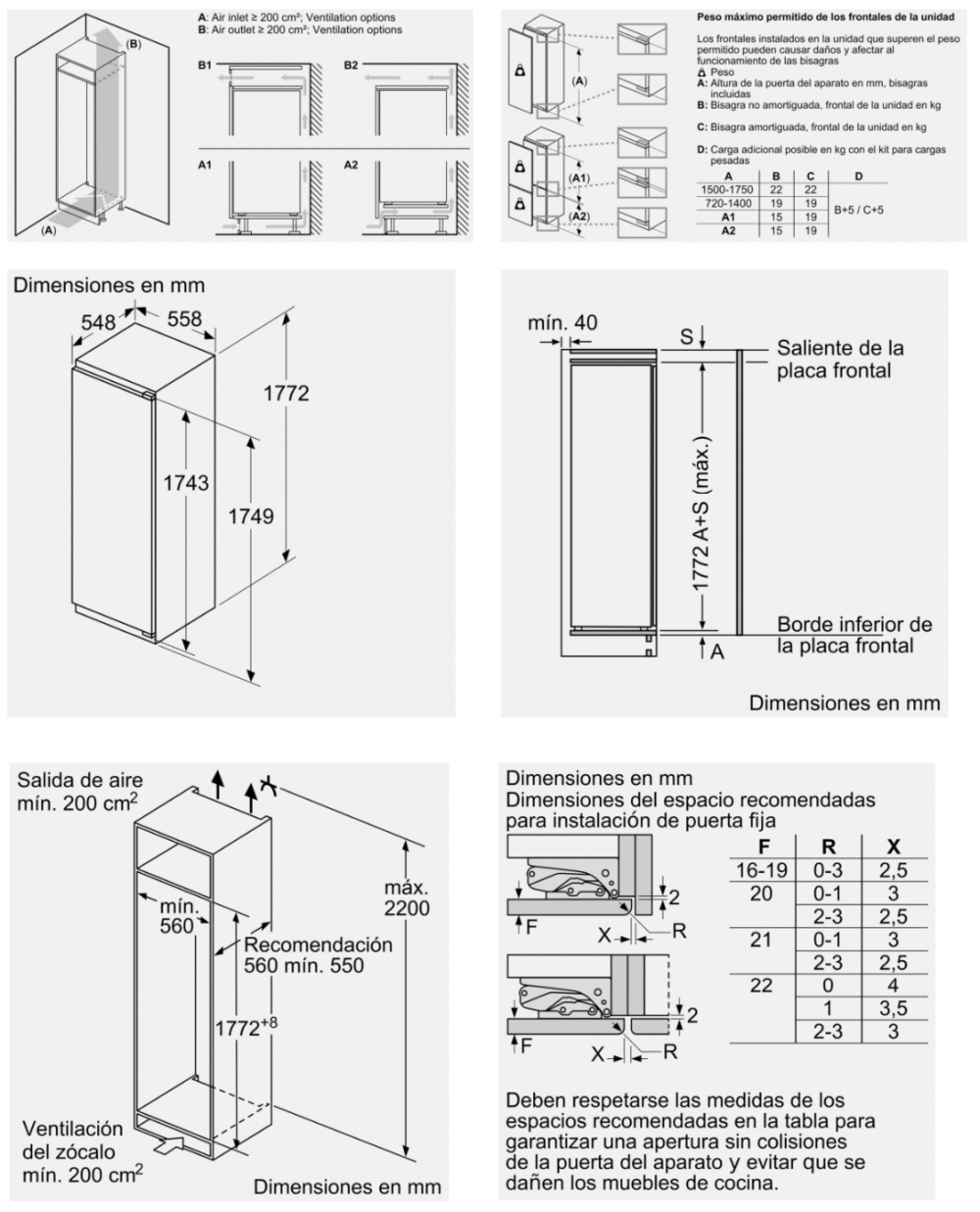 Heladera One Door IntegrableBosch | 310 lts - Image 3