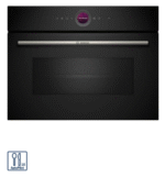 Microondas Empotrable Bosch Serie 8 | 60 x 45 cm | Negro - Image 3