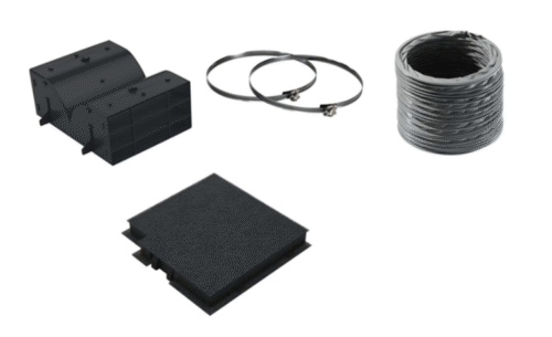 Set de recirculación para campanas de extracción Bosch