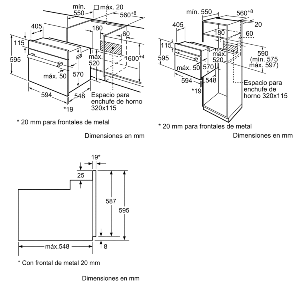 Horno Empotrable Bosch Serie 2 | 60x60 - Image 3