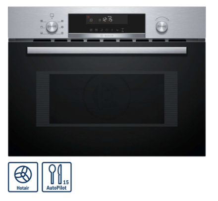 Horno compacto con Microondas Bosch | 60 x 45 cm