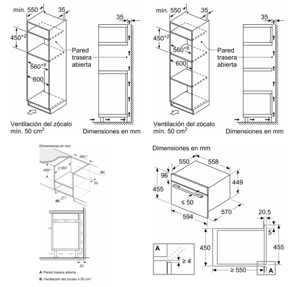 Horno compacto con Microondas Bosch | 60 x 45 cm - Image 4