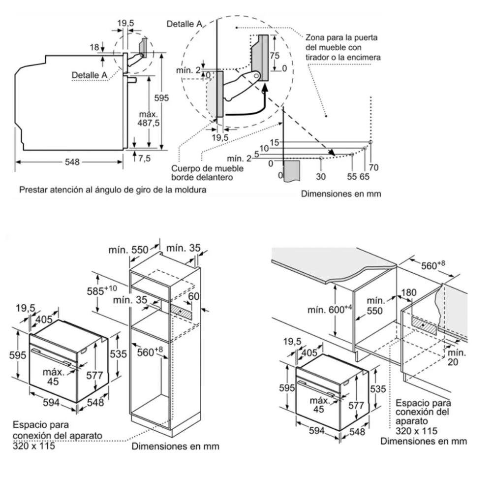 Serie 8 Horno con Vapor añadido + 60 Cm + Display touch - Image 2