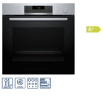 Horno con vapor, 60 x 60 cm, Air Fry, Acero inoxidable - 71 LTS capacidad