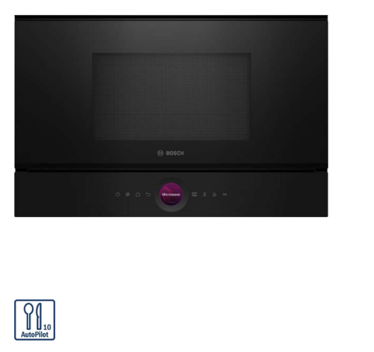94BEL7321B1 Microondas Empotrable Compacto Bosch Serie 8 | 38 cm - Image 1