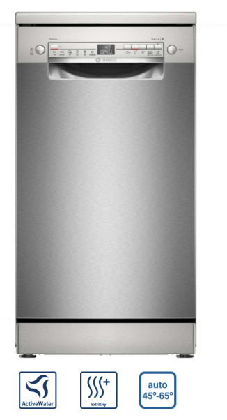 Lavavajillas de 45 CM Bosch | 10 Servicios