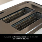 Tostadora Peugeot Desayuno Digital Negra 1000w 2 Rodajas - Image 8