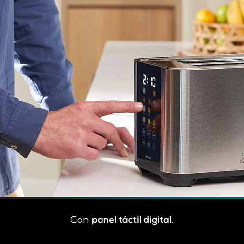 Tostadora Peugeot Desayuno Limoges Plateada 920w 2 Rodajas - Image 7