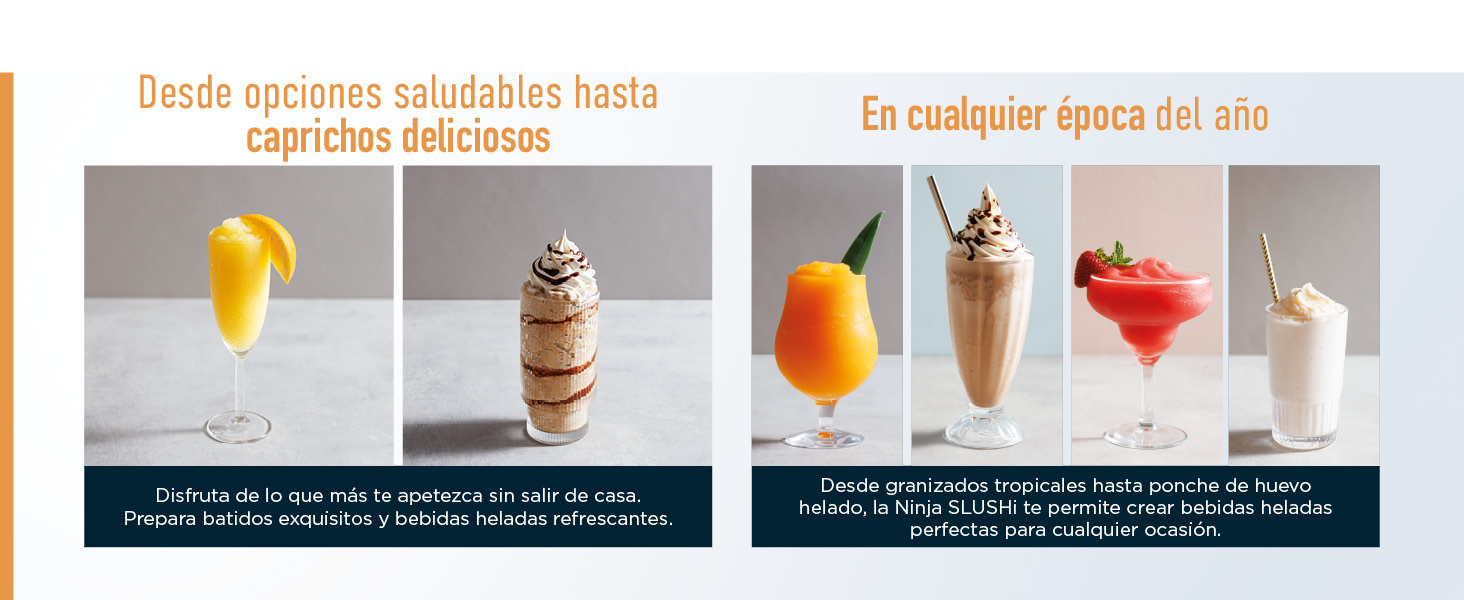 5 programas automáticos Ninja SLUSHi